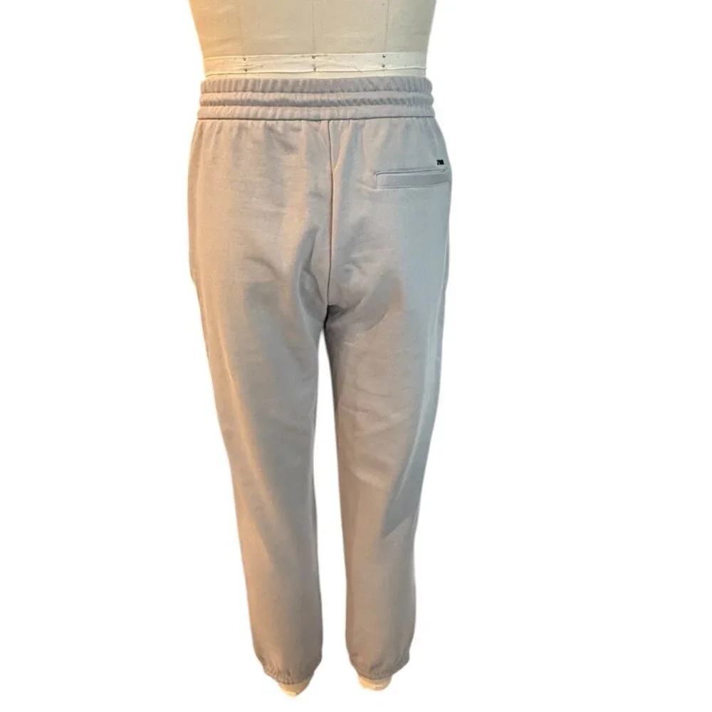Emporio Armani Mens Gray Cotton Joggers Pocket Sweatpants Logo, XXL